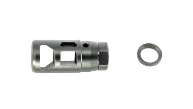 Muzzle Brake, AR15, .458 SOCOM, 5/8-32 Thread, Nitride

[Retail Packaged]