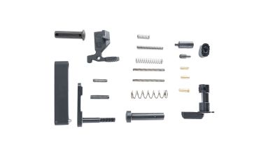 Lower Parts Kit, No FCG, No Pistol Grip AR15