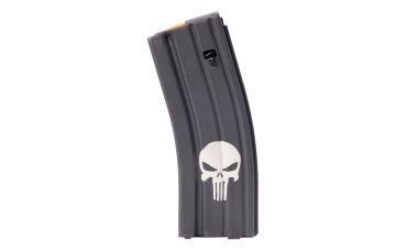 Punisher Engraved Aluminum 5.56 NATO 30 Round Magazine