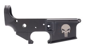 AM-15 Stripped Lower Receiver - Punisher