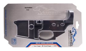 AM-15 Stripped Lower Receiver, Closed Trigger (Retail Packaged)