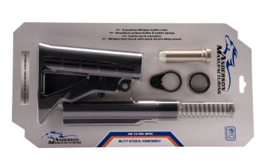 AM-15 Carbine Stock AND BUFFER KIT [RETAIL PACKAGED]