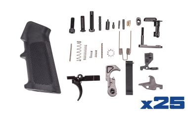 AR-15 LOWER PARTS KIT ARMOURERS PACK (25)