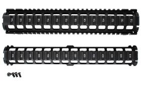 AR-15 Drop-in Quad Rail, Rifle Length (11.5")