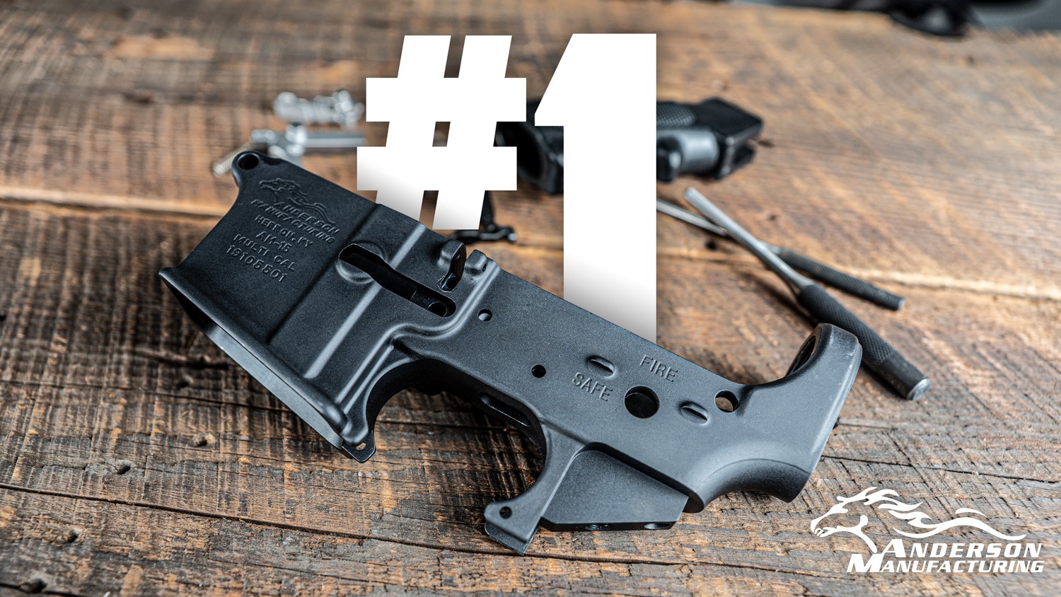 ANDERSON MANUFACTURING RANKED NUMBER ONE IN  U.S. MISCELLANEOUS FIREARMS PRODUCTION FOR SECOND YEAR IN A ROW